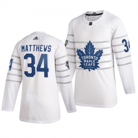 Toronto Maple Leafs Auston Matthews 34 Weiß Adidas 2020 NHL All-Star Trikot Authentic - Herren